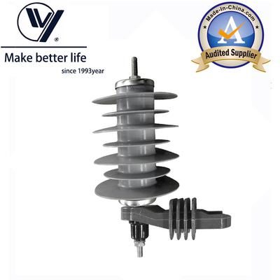 Bom preço 18kV 10kA Zinc Oxide Surge Arrester for Substation on-line