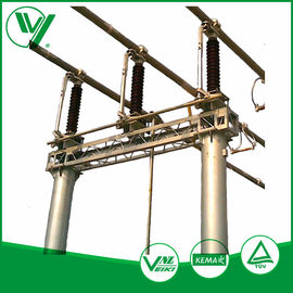 Bom preço Três montados exteriores - interruptor de alta tensão da desconexão dos polos com placa de base de aço 126KV on-line
