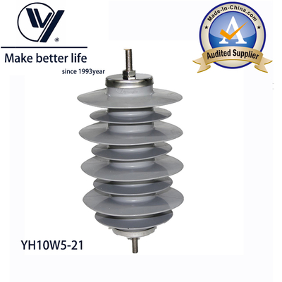 Bom preço YH10W-21 Polymer Lightning Arrester 21kV 10kA Substation on-line